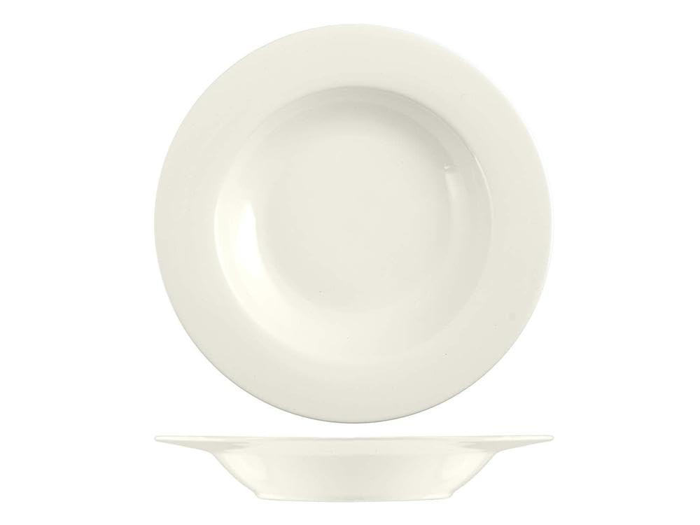 H&H Set 12 piatti fondi in New Bone China 21Cm