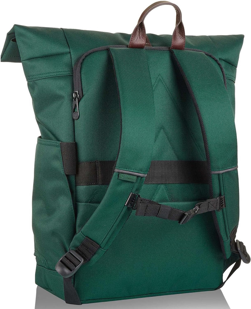 INVICTA Urban Lux: Rolltop Rucksack, praktisch & unisex, mit Laptopfach für Uni, Arbeit, Reise & Fah