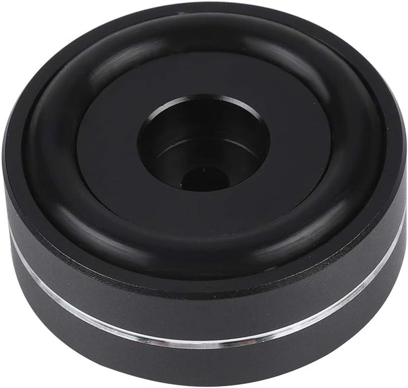 ASHATA 4xAluminium-Füsse für HiFi-Geräte, 4CPS Verstärker Lautsprecher Shock Base Pad 40x15mm,Verstä