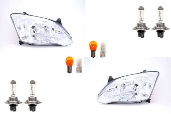 Johns, passend für Toyota Corolla Scheinwerfer E12 07/04-02/07 + Leuchtmit. Set li. re.