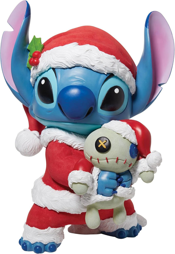 Enesco Disney Showcase Lilo and Stitch Weihnachtsmann-Figur, 39 cm, Mehrfarbig Einheitsgrösse Mehrfa