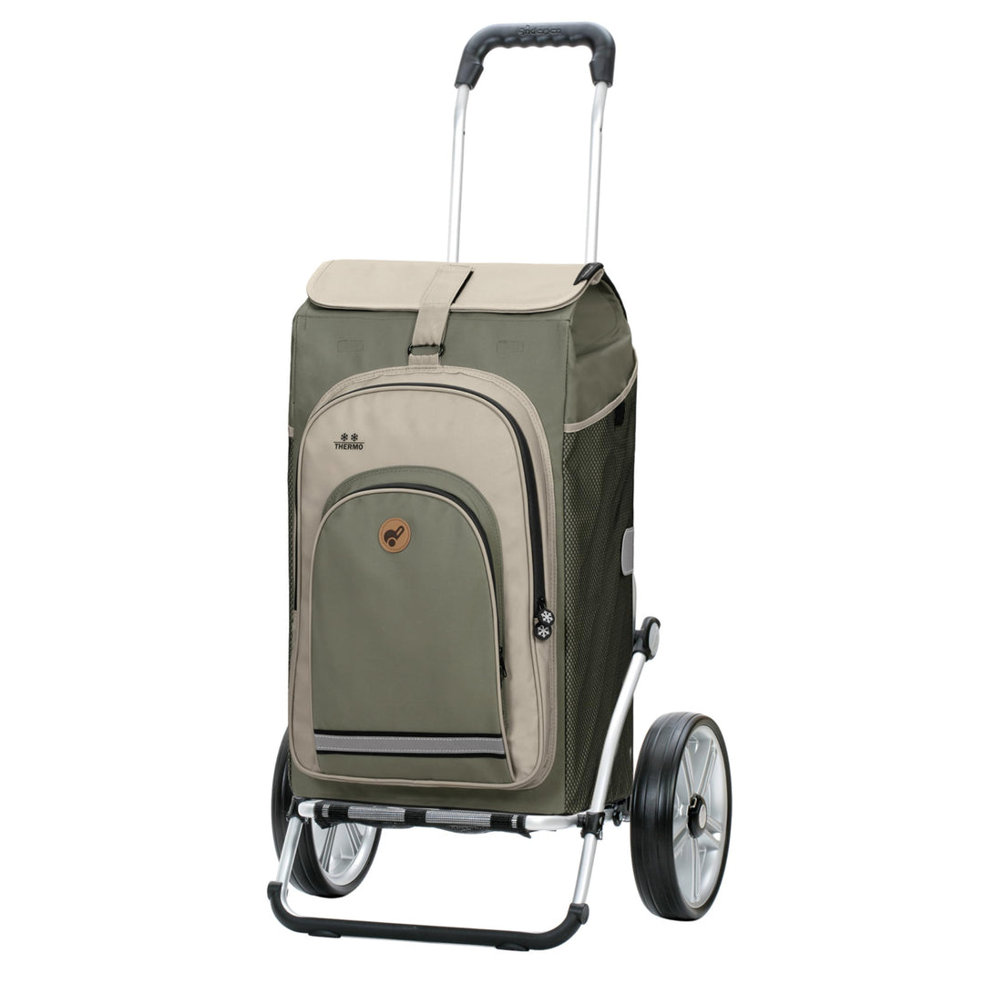 ANDERSEN Einkaufstrolley - Royal Shopper Hydro 2.1 grau 62 L Bike, Einkaufsroller, Rucksack, Thermo,