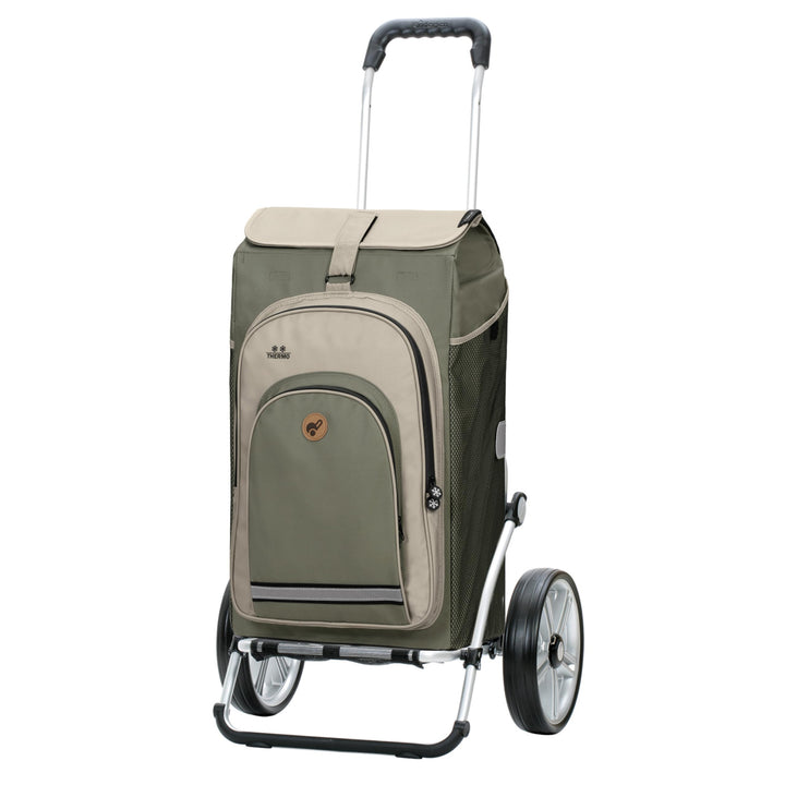ANDERSEN Einkaufstrolley - Royal Shopper Hydro 2.1 grau 62 L Bike, Einkaufsroller, Rucksack, Thermo,