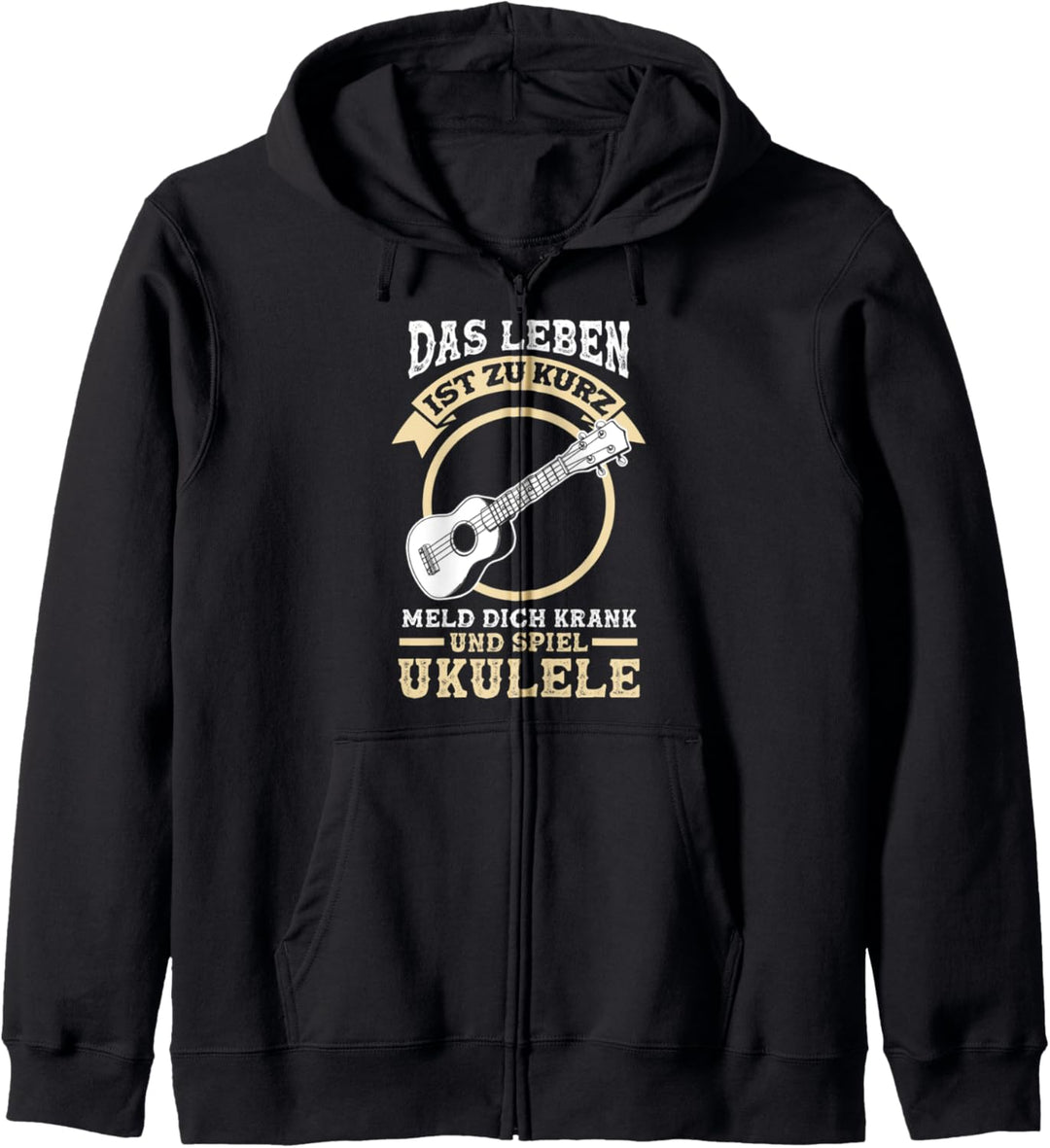 Ukulele Kleine Gitarre Gitarrenmusik Ukulelisten Kapuzenjacke