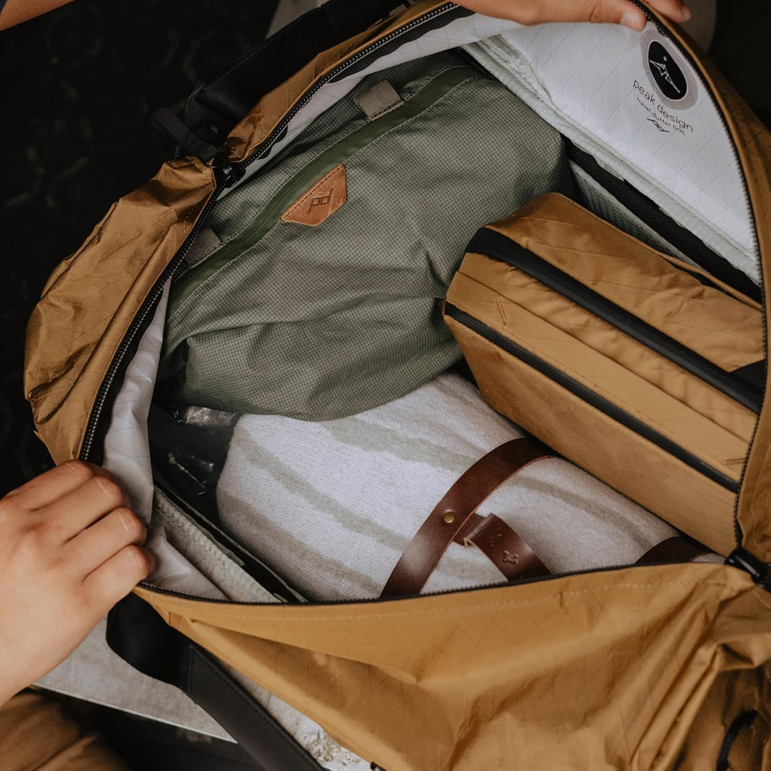 PEAK DESIGN Travel Duffel 50L Coyote wenig Marron, wenig Marron