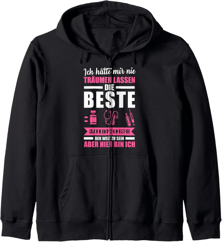 Altenpflegerin Altenpfleger Altenpflege Kapuzenjacke