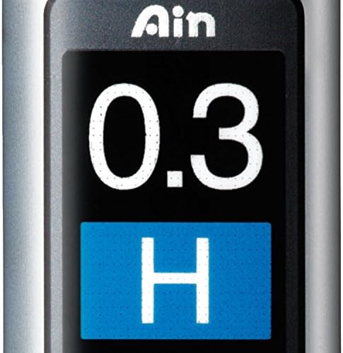 Pentel Ain STEIN C273 Feinmine, 15 Minen je Dose, 0.3 mm, Härtegrad H (12 Dosen) 1 stück (12er Pack)