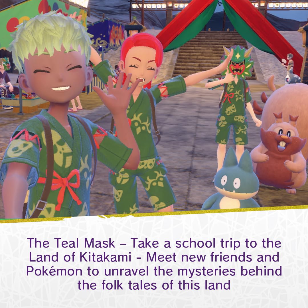Nintendo Pokemon Scarlet The Hidden Treasure of Area Zero DLC Standard DLC Chinois simplifié, Chinoi