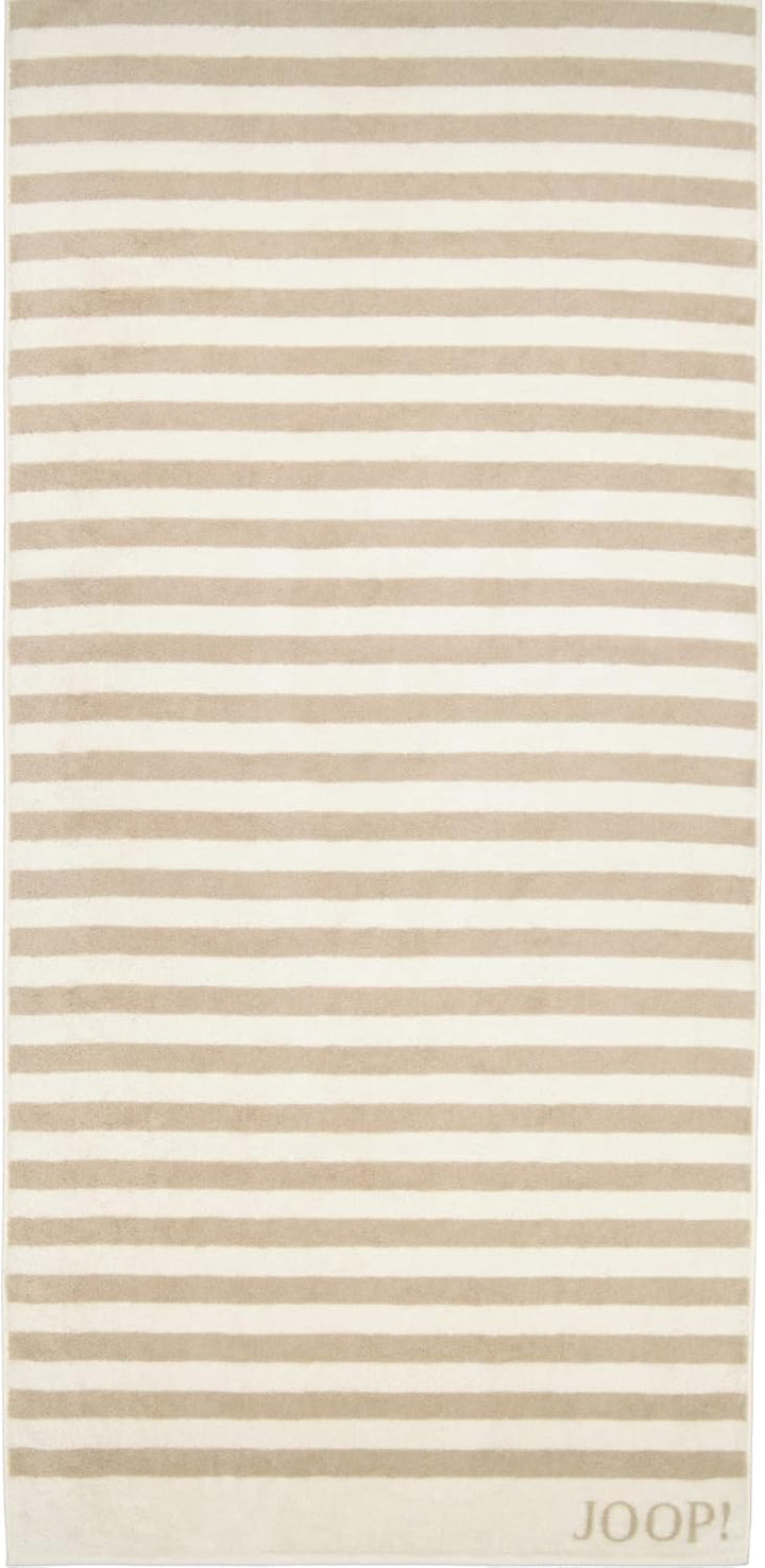 JOOP! Saunatuch Classic Stripes 1610 | 36 creme - 80 x 200 Saunatuch 80x200 cm, Saunatuch 80x200 cm