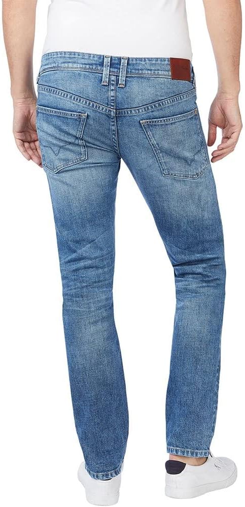 Pepe Jeans Herren Hatch Jeans 30W / 32L Blue (Denim-gu7), 30W / 32L Blue (Denim-gu7)