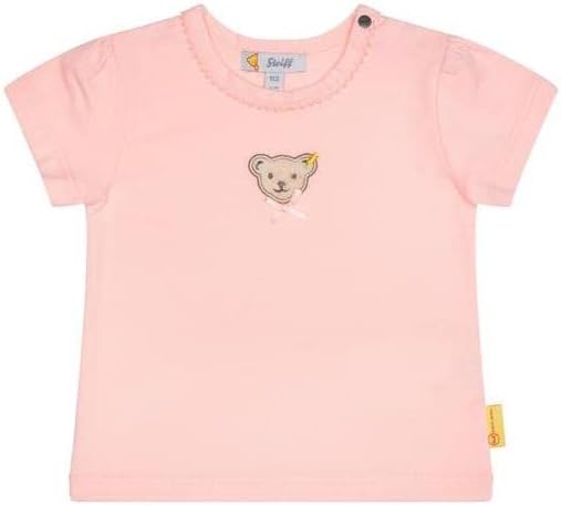 Steiff Baby Set für Mädchen T-Shirt seashell pink & Leggings gestreift 50 seashell pink, 50 seashell