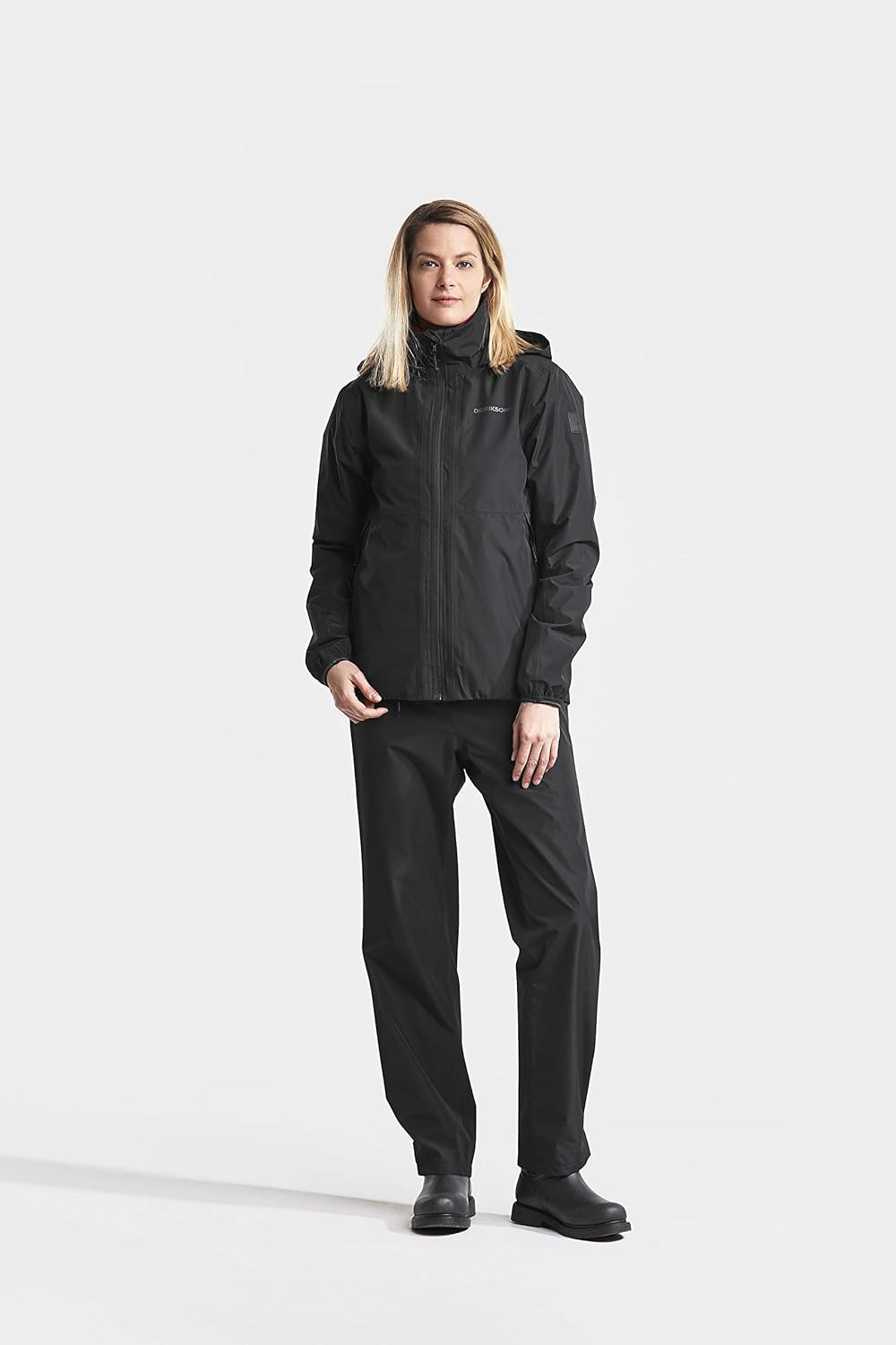 Didriksons Incus Jacket Women - wasserdichte Outdoorjacke 36 Schwarz, 36 Schwarz