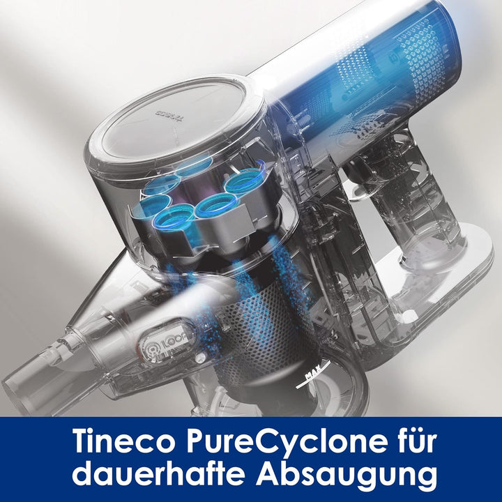 Tineco Pure One Air Kabelloser Staubsauger, super leicht, 1,8 kg, Multizyklon, Handstaubsauger mit M