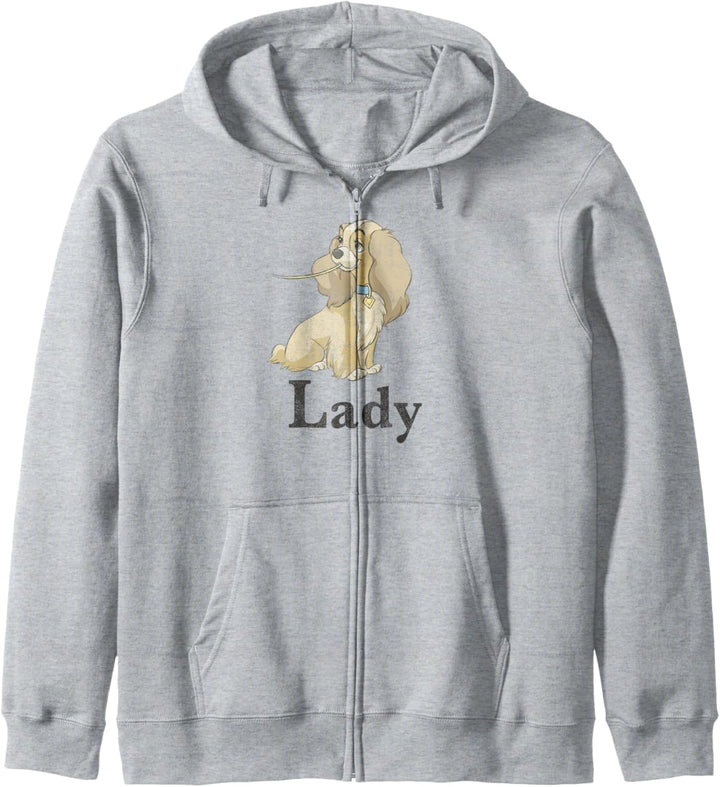 Disney Lady und The Tramp Spaghetti Lady Paare Kapuzenjacke