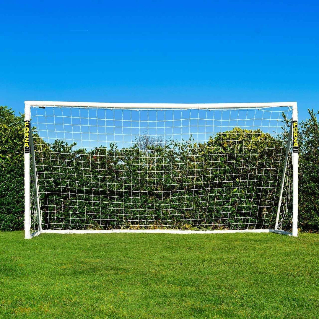FORZA Garten Fussballtor [5 Grössen] – Extrem langlebige, wetterfeste uPVC-Fussballtore für Kinder &