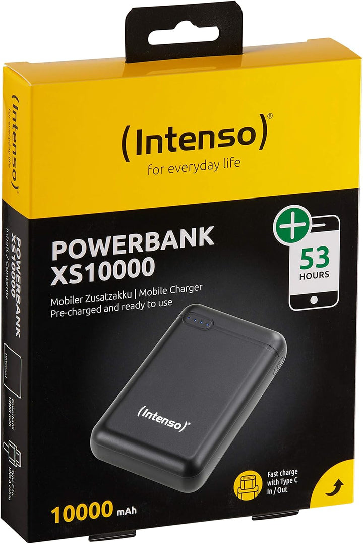 INIU Power Bank, 22.5W Fast Charging 10000mAh PowerBank & Intenso 7313530 Powerbank XS 10000, extern