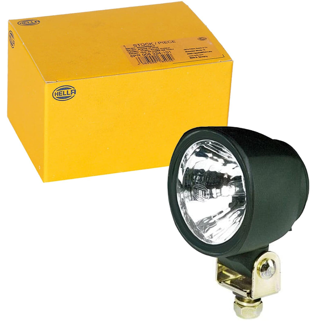 HELLA - Halogen-Arbeitsscheinwerfer - Modul 70 - 12V - geschraubt/Anbau - stehend/schwenkbarer Monta