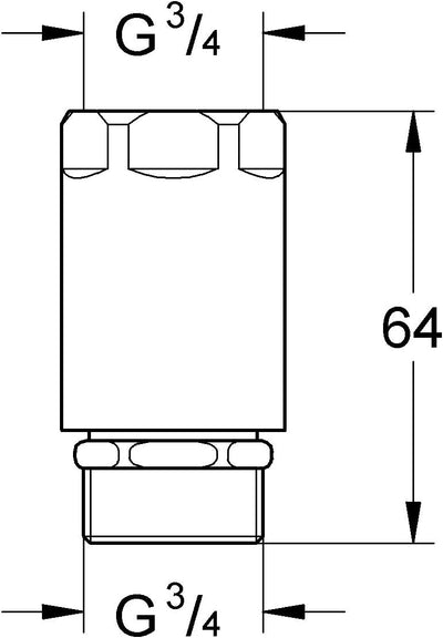 GROHE Eggemann Sicherungskombination DN20 41231000