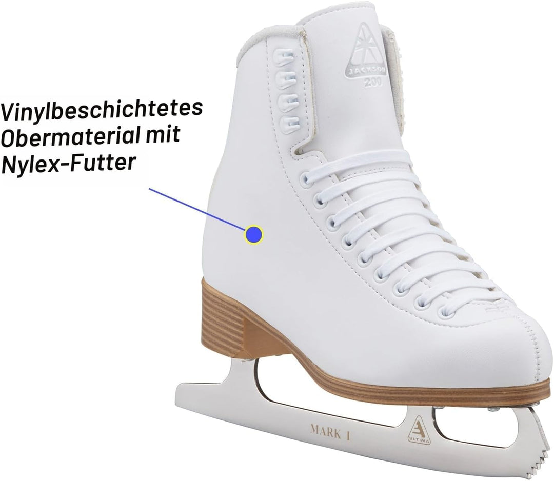 Jackson Ultima Classic 200 Light Support Damen-Schlittschuhe (Stil-Nr. JC200) Girls US 1, UK 12, EU