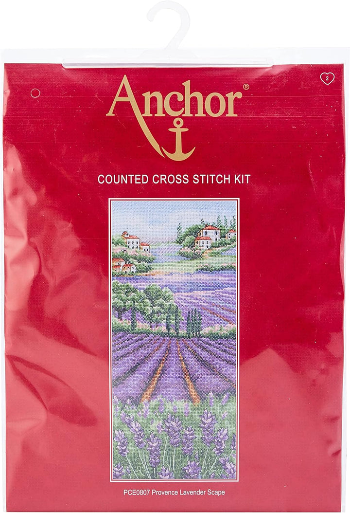 Anchor Kreuzstich-Set, 100% Baumwolle, Mehrfarbig, 32x14cm