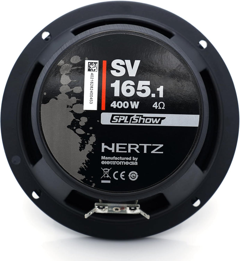 Hertz SV 165.1 - 16,5 cm Tief-/Mitteltöner SV165.1 SET SPL MIDRANGE 165mm 4 Ohm 1 Paar