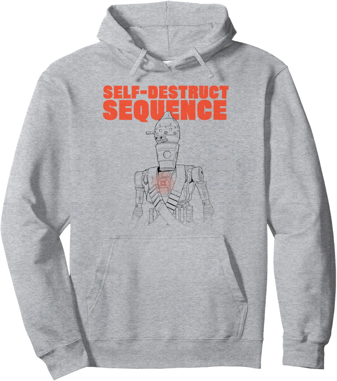 Star Wars The Mandalorian IG-11 Self-Destruct Sequence Pullover Hoodie