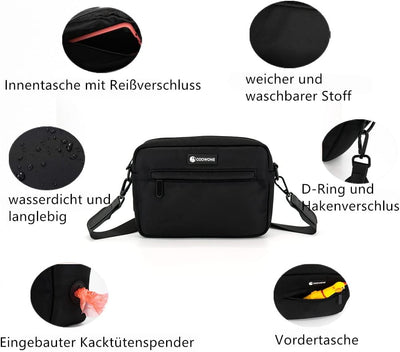 Leckerlitasche für Hunde Gassi Tasche Hund Hundeleckerli Tasche Wasserdichte Hundeleckerlitasche Umh