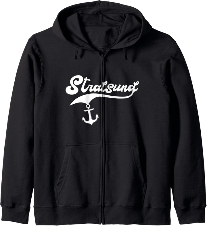 Stralsunderin Ostseeküste Anker Spruch Stralsund Kapuzenjacke