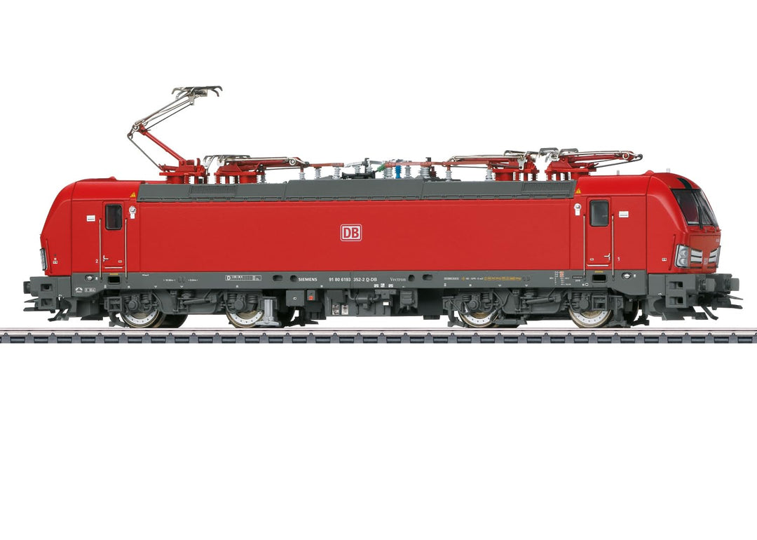 Märklin Elektrolokomotive Baureihe 193 Spur H0 – Digital mfx+, LED-Licht, Fernscheinwerfer, Epoche V