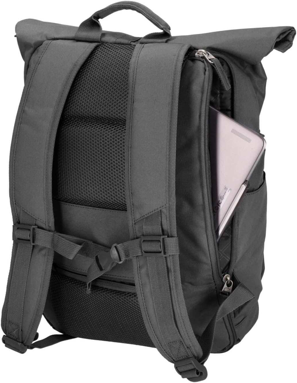 Rucksack Whitney Roll-Up | moderner Tagesrucksack mit Rolltop | gepolstertes Laptopfach (bis 17") |