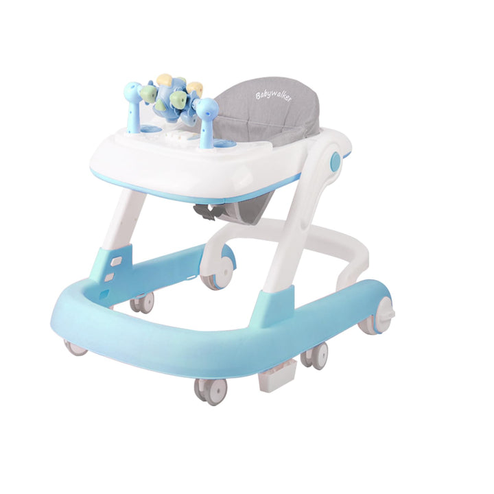 OHMG 4-in-1 Lauflernhilfe für Babys mit interaktivem Multiaktivitätstablett mit abnehmbarer Musik, h