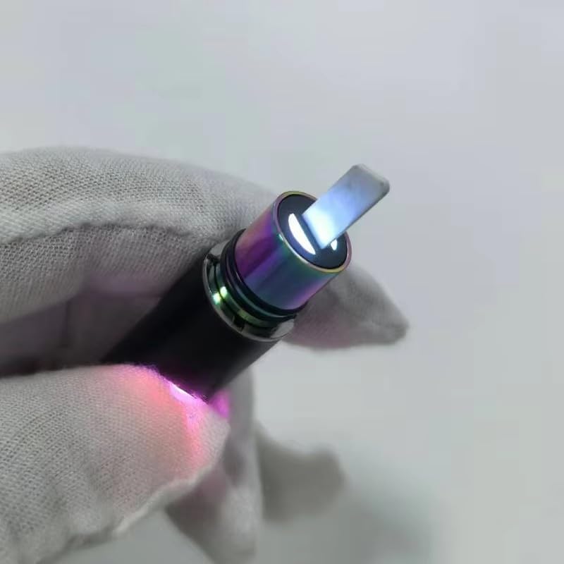 Mr.Bald Ceramic Hot Knife with LED light, 510 Thread Dab Tool Cut Wax Accessory with display battery