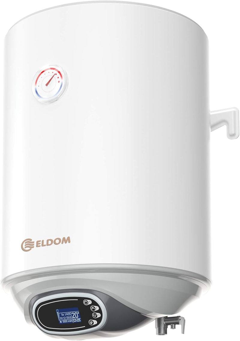 Boiler Warmwasserspeicher 30L druckfest Eldom Favourite Digital, Wi-Fi, 30L