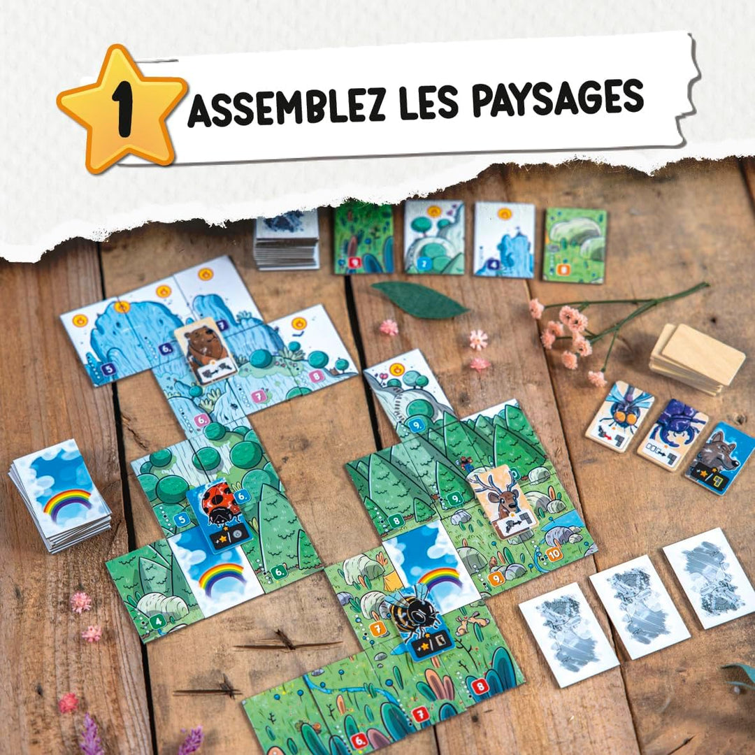 Solstis – Gesellschaftsspiel für 2 Spieler – Spiel 8 Jahre und älter – Taktisches Duell – Familiensp