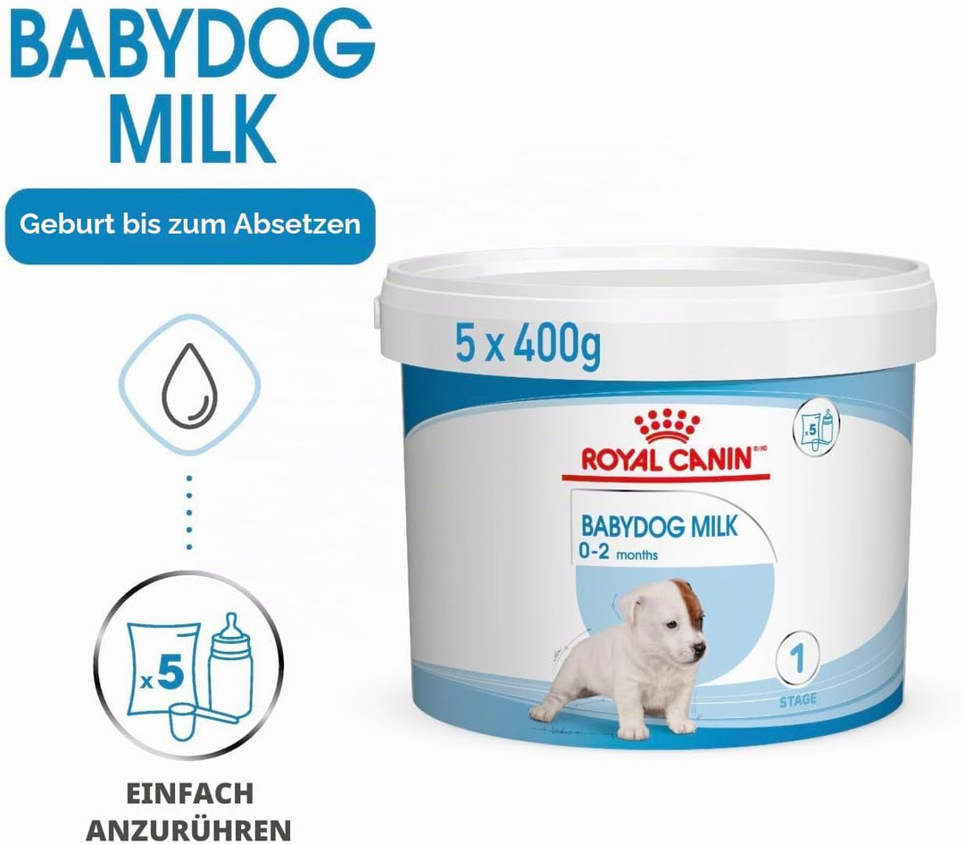Royal Canin Babydog Milk | 2000 g | Welpen Milch in Pulverform | Zur Unterstützung des Verdauungssys