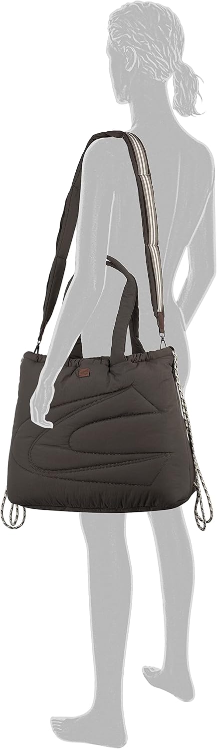 camel active, CLAIRE, Damen, Shopper Charcoal, Charcoal