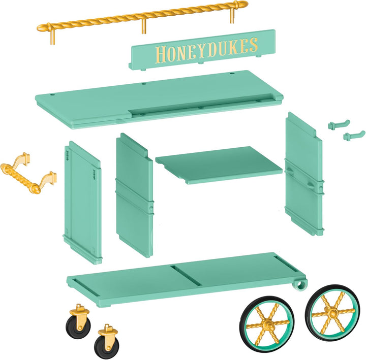 MGA's Miniverse Make It Mini Honeydukes Trolley- Harry Potter Mini-Sammlerstücke, 50+ Teile, Kunstha