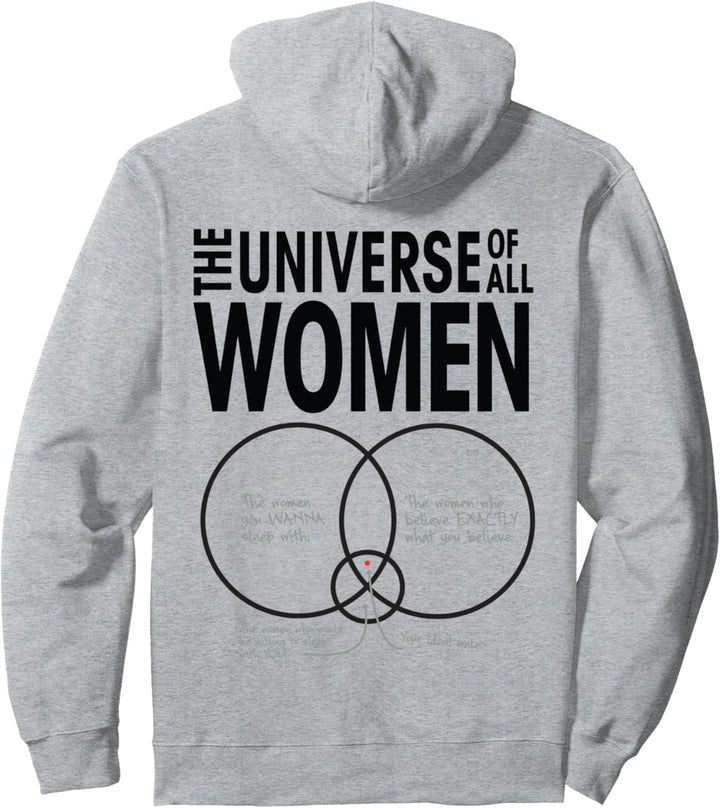 Das grafische Frauenuniversum von The Big Bang Theory Pullover Hoodie