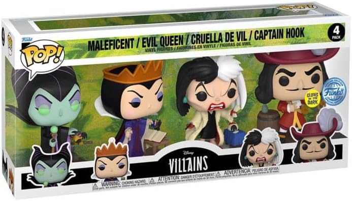 Funko Pop Disney: Villains Glow in Dark Vinyl Figure