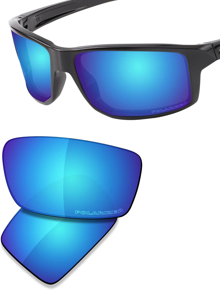 Saucer Premium Ersatzgläser und Gummi-Sets für Oakley Gibston OO9449 Sonnenbrille High Definition –