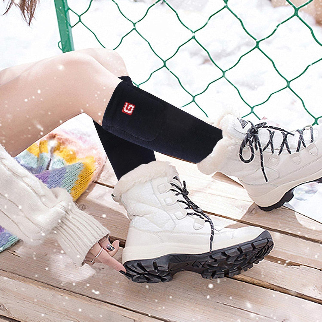Svpro Beheizte Socken Herren Damen 4000mAh Batterie Beheizbare Socken Wiederaufladbare Elektrische S