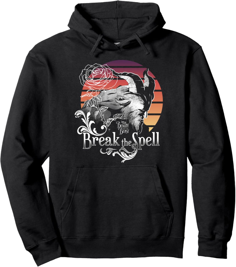 Disney Beauty And The Beast Break The Spell Portrait Pullover Hoodie