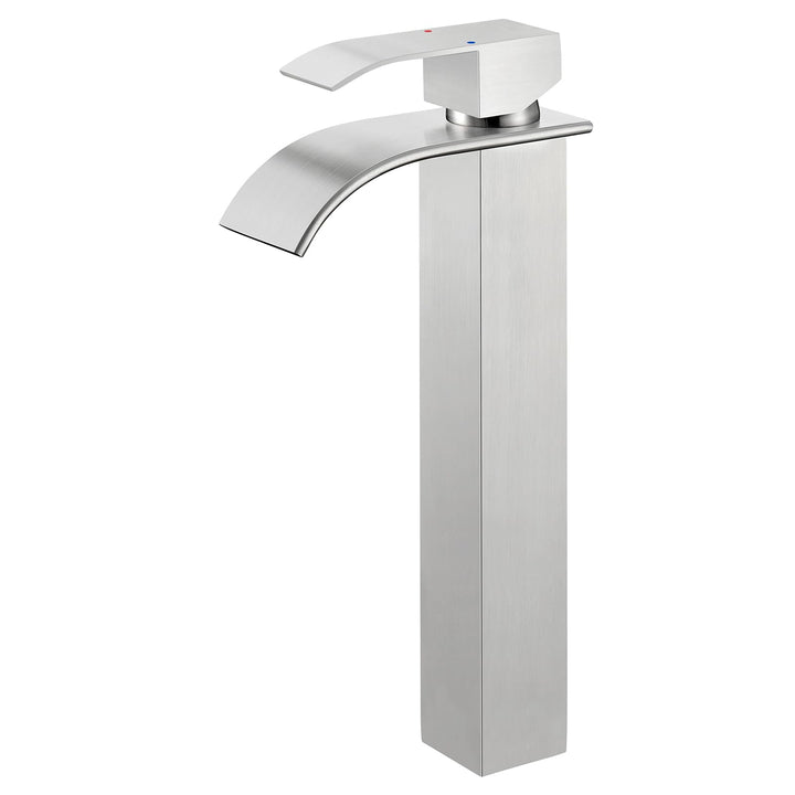 CECIPA Wasserhahn Bad, Waschtischarmatur Wasserfall für Badezimmer | Waschbecken Armaturen Mit Warm