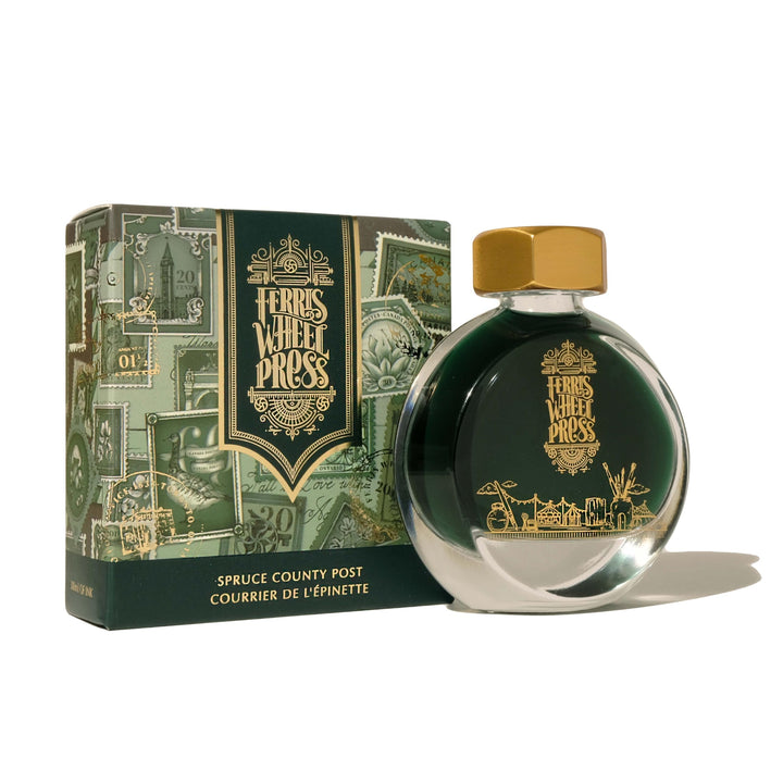 Ferris Wheel Press Fountain Pen Ink | Everyday Ink Collection | Spruce Tree green | 38ml Spruce Tree