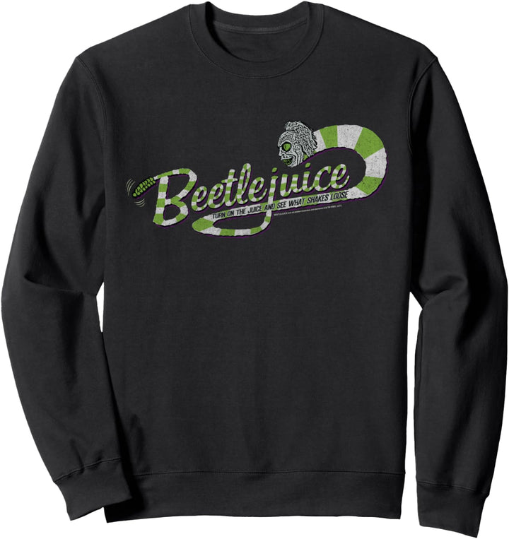 Beetlejuice Sandworm Logo Sweatshirt