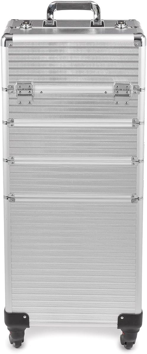 Kosmetikkoffer Schminkkoffer Beauty Make-up Case Multikoffer professioneller Make-up Rollkoffer Orga