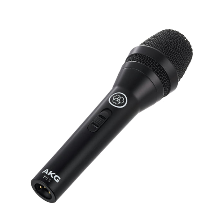 AKG P5s Professionelles dynamisches Live-Gesangsmikrofon mit Schalter P5S Single, P5S Single