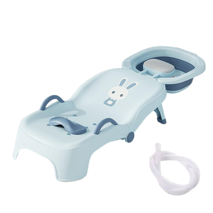 Kinder Haarewaschen Stuhl,Klappbarer Kinder Haarwaschbad-Sitz | Baby Liegesitz Mit Kopfstütze Zu Hau