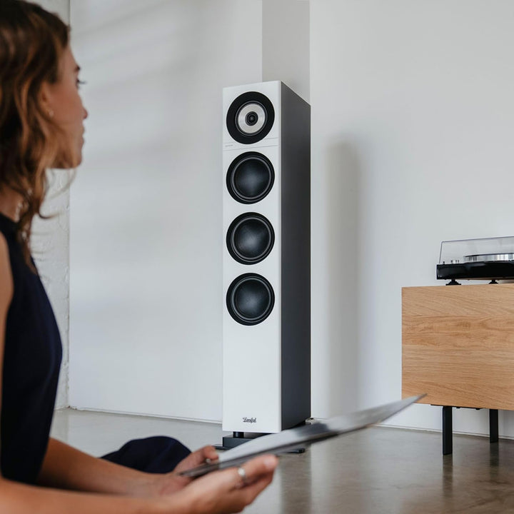 Teufel DEFINION 3 HiFi Standautsprecher Paar - High-End-Stereo-Lautsprecher in 3-Wege-Technologie mi