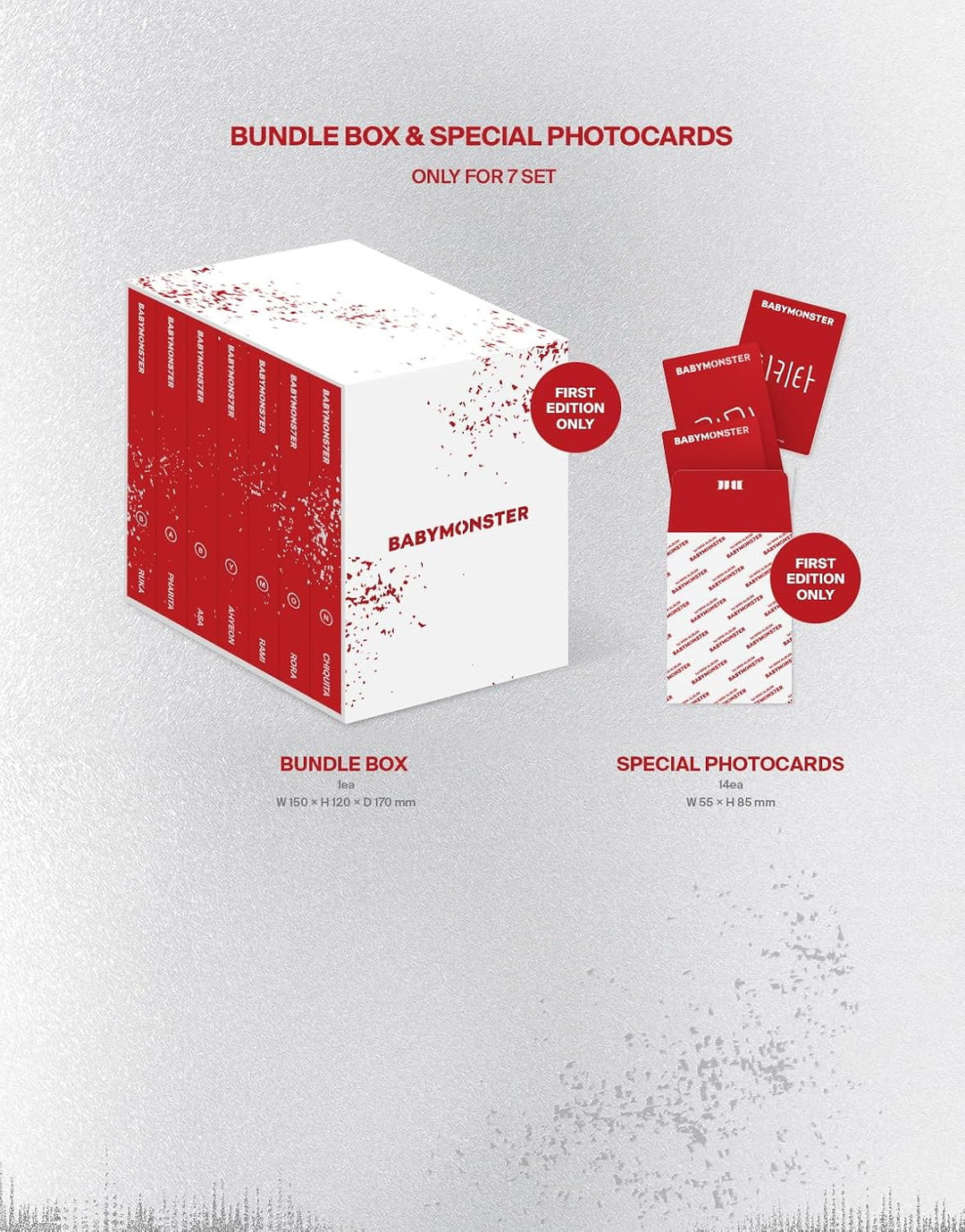 Dreamus BABYMONSTER - 1st Mini Album BABYMONS7ER YG Tag Album Version (Random ver.)